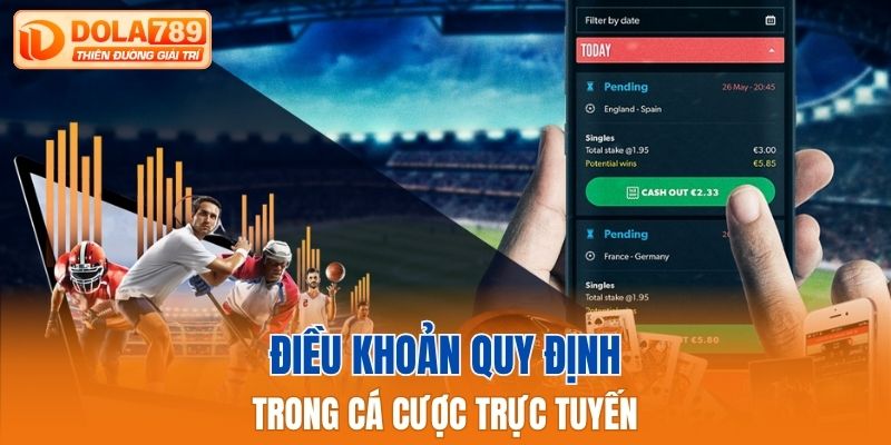 Điều khoản quy định trong cá cược trực tuyến